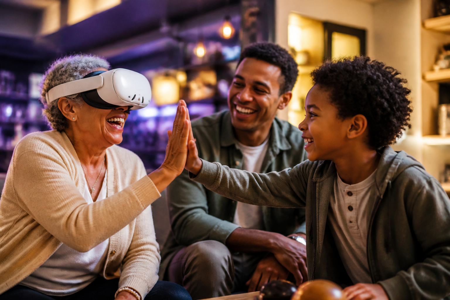 Battle of the Generations in Virtual Reality: Bringing the Family Together
