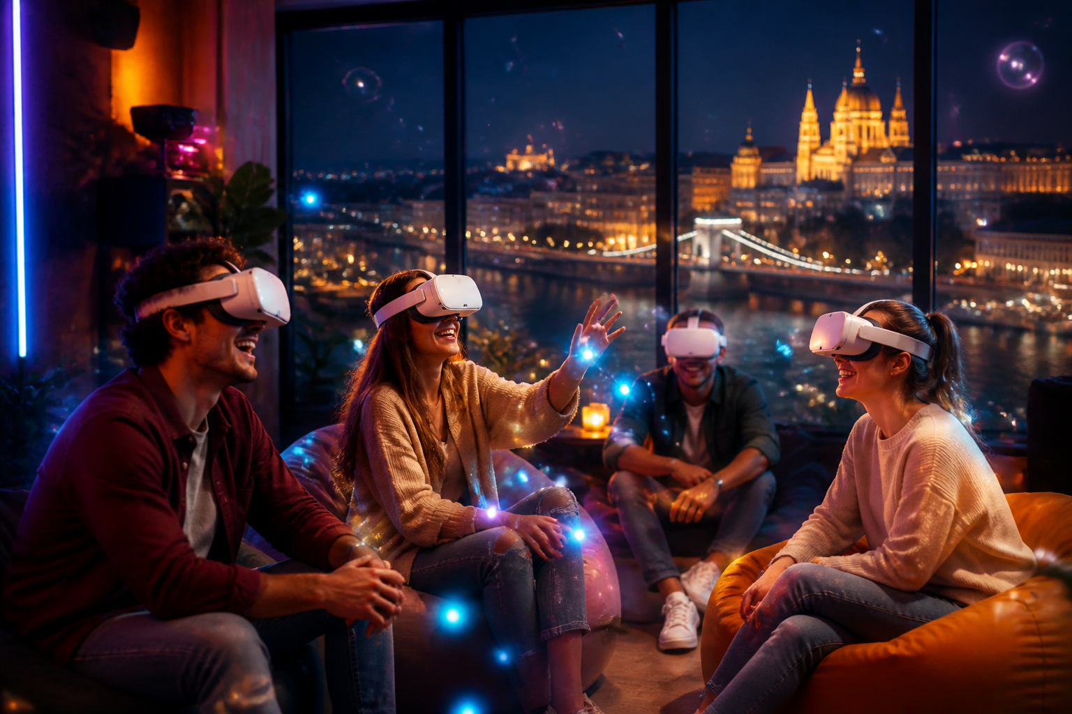 Spaziergang am Donauufer, Action im virtuellen Raum: So kombinieren Sie das klassische Budapest mit der Unterhaltung der Zukunft